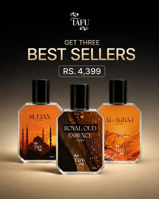 3 Best Sellers Long Lasting Perfume Bundle – 150ml